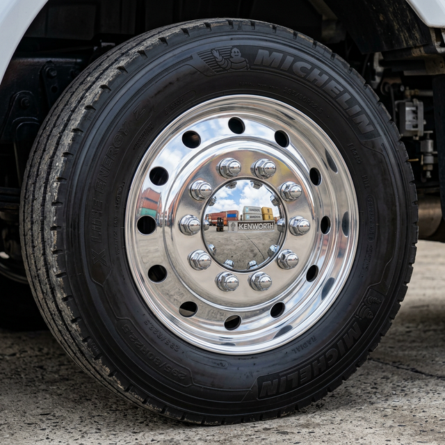 Polished Aluminum Truck Rims